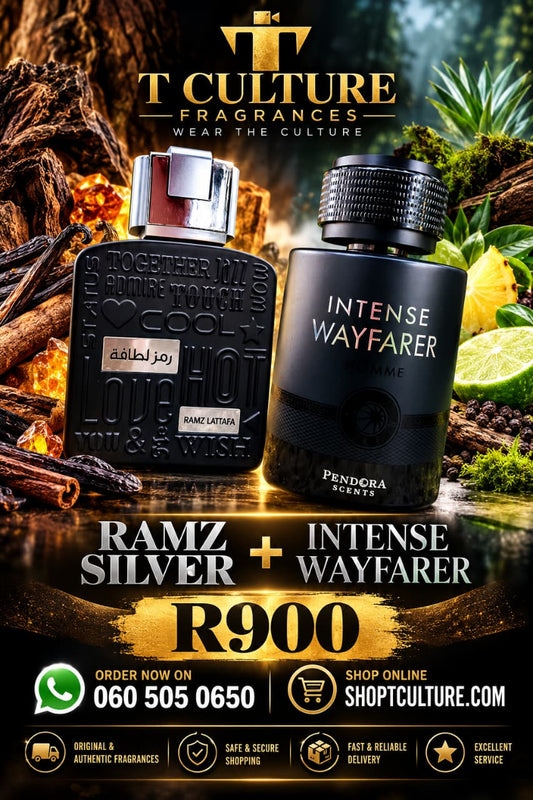 Ramz Silver + Intense Wayfarer (Set)